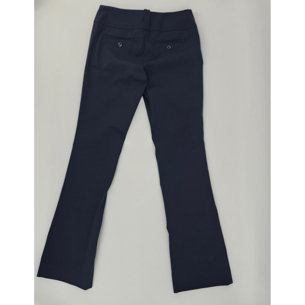 The Limited Exact Stretch Navy Blue Bootcut Dress Pants Trousers Womens Size 0 - Picture 2 of 6